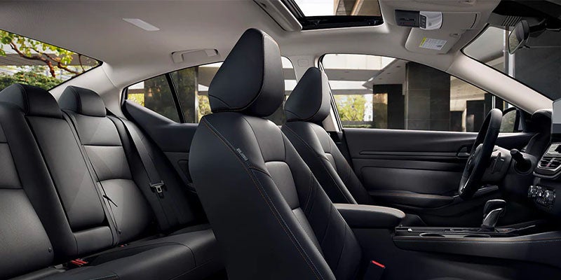 The interior of the 2025 Nissan Altima in Pompano Beach, FL