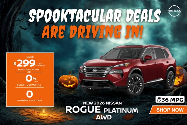 New 2026 Nissan Rogue Platinum AWD